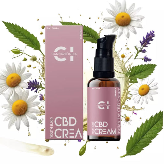 Cannazo Youth Elixir – India’s 1st CBD Cream | 50ml