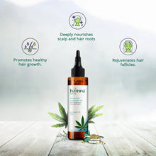 Load image into Gallery viewer, Hampa Wellness Regrowth Oil: A compact plastic bottle of Hampa Wellness Regrowth Oil, featuring a twist-off cap and a label highlighting its natural ingredients, found at CBD Shop of India online store.
