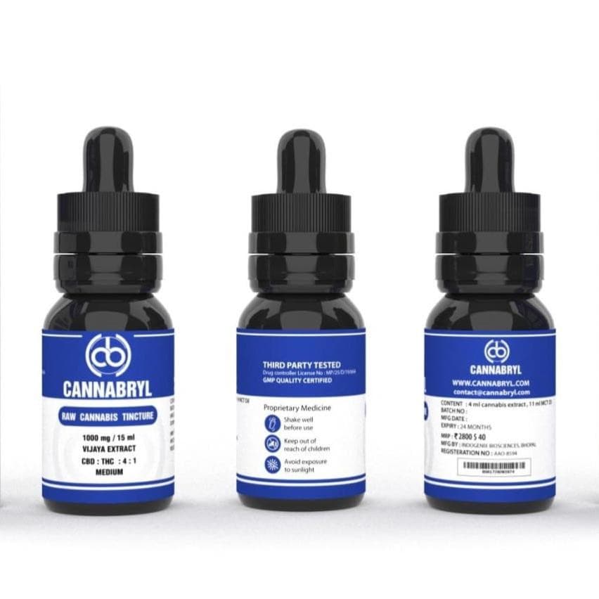 Cannabryl - 1000 mg - CBD DominantCBD OilIndogenixCBD Shop of India™