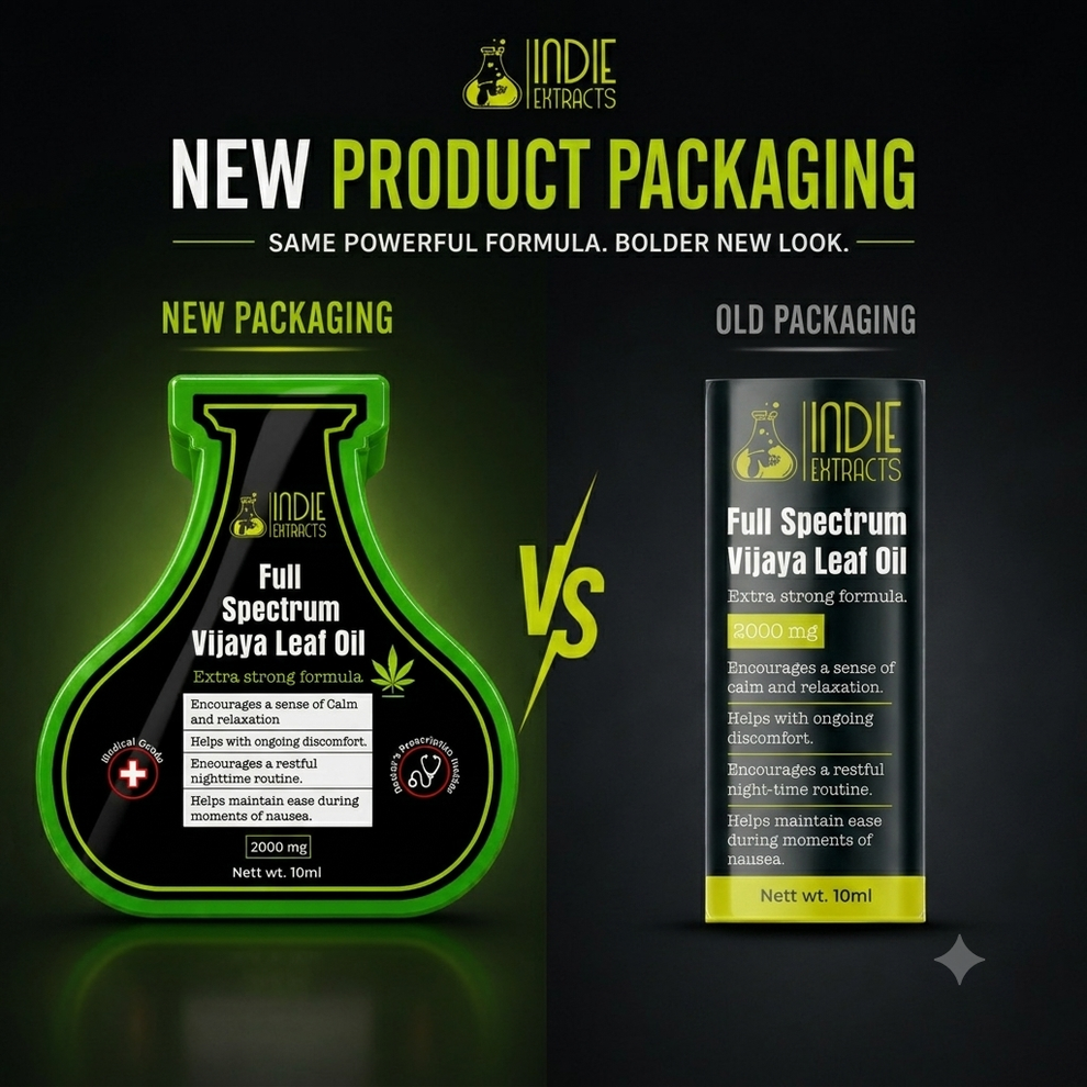 Indie Extracts: Full Spectrum Hemp Leaf Oil | 2000MG