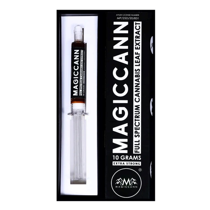 Magiccann-Full-spectrum-Cannabis-extract-paste-14-CBD-THC-10000 mg-available-at-cbd-shop-of-india