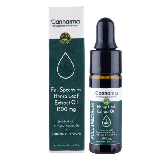 Cannarma Full Spectrum Hemp Extract Oil - 1500mg - 5ml