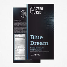 Load image into Gallery viewer, Buy CBD Gummies in India - Zero CBD Blue Dream 15mg Broad Spectrum Gummies
