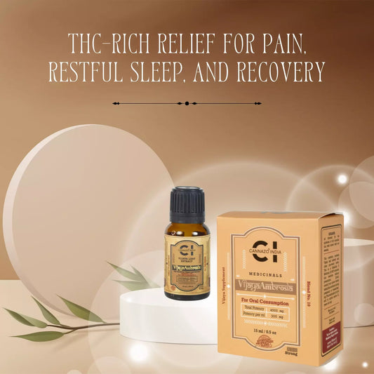 Cannazo Vijaya Ambrosia - 1:4 - CBD:THC - 15ml