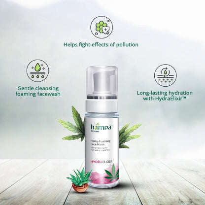 Hampa: Hemp Foaming Face Wash - 150ml