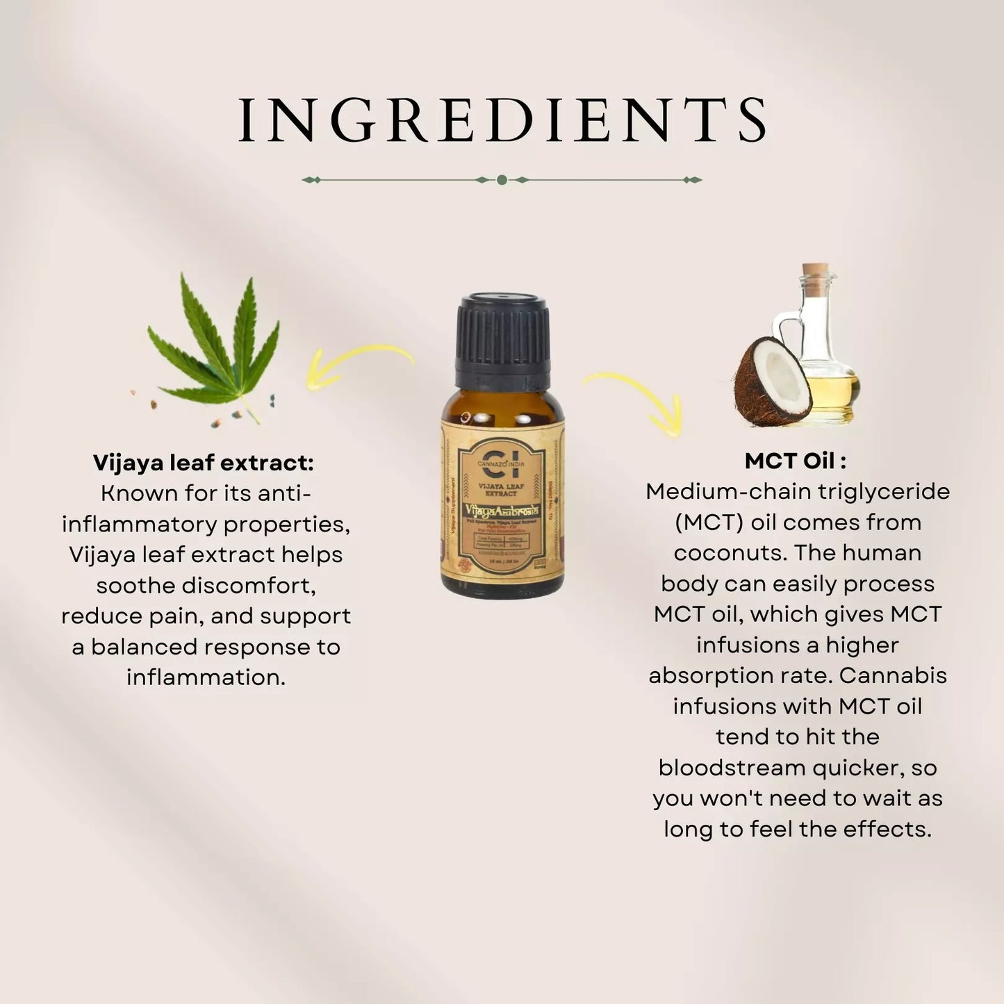 Cannazo Vijaya Ambrosia - 1:4 - CBD:THC - 15ml