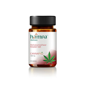 Hampa Wellness Cannapro supplement bottle on a white background