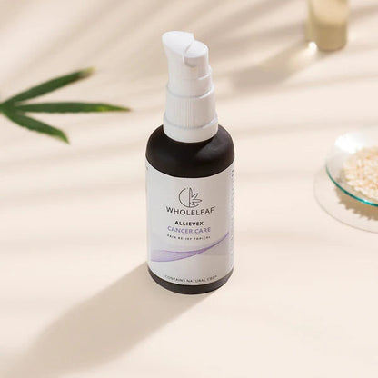 Bottle of Wholeleaf Allivevx on a light background