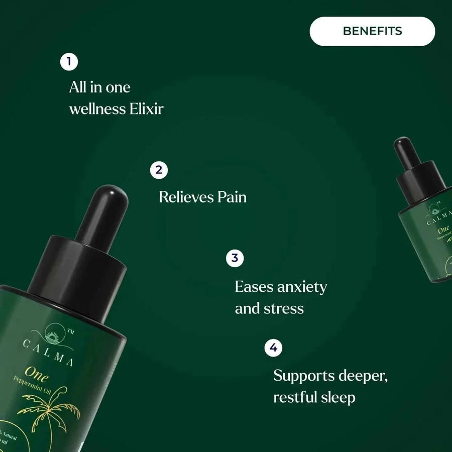 Calma: One - CBD Oil for Stress, Sleep & Recovery  10-30ml