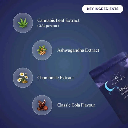 Calma: Sleep Gummies Fall Asleep Faster, Wake Up Refreshed