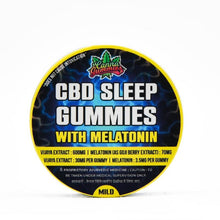 Load image into Gallery viewer, CBD Sleep Gummies featuring Vijaya Extract and Melatonin for improved sleep
