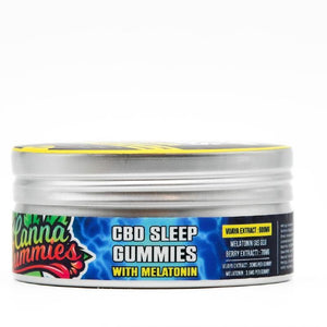 Canna Gummies for better sleep with CBD, Melatonin, and Ayurvedic ingredients