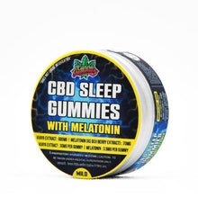 Load image into Gallery viewer, Natural sleep support gummies with CBD, Melatonin, and Vijaya Extract
