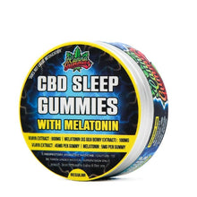 Load image into Gallery viewer, CBD + Melatonin Sleep Gummies
