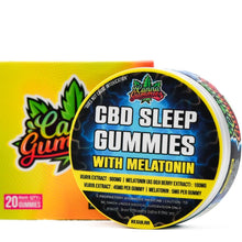 Load image into Gallery viewer, Improve sleep quality with Canna Gummies containing CBD and Melatonin
