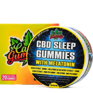 Improve sleep quality with Canna Gummies containing CBD and Melatonin