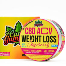 Load image into Gallery viewer, Weight Loss Gummies: Experience the power of ACV for weight management. Our CBD gummies enhance its effectiveness. 
