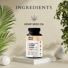 Load image into Gallery viewer, Cannazo Hemp Seed Oil - 30 Softgels

