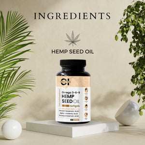 Cannazo Hemp Seed Oil - 30 Softgels
