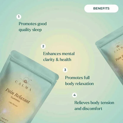 Calma: Pain Relaxant Gummies For When Everything Hits At Once