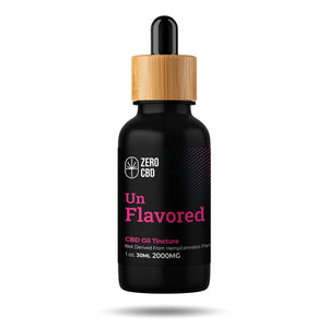 Zero CBD Broad Spectrum Oil (2000mg): Support Your Wellness with Natural Hemp Extract (30ml Dropper Included)