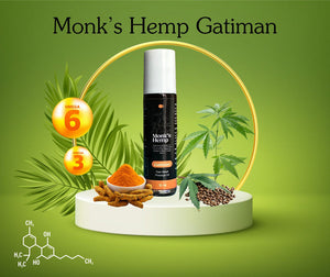 Monk's Hemp -Gatiman - CBD Roll-on | 10ml