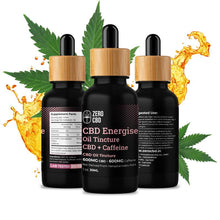 Load image into Gallery viewer,  CBD + Caffeine Tincture (Dropper) - Energy &amp; Focus Support
