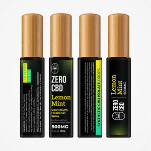 Invigorating Citrus: Zero CBD Lemon Mint CBD Mouth Spray. (10ml)