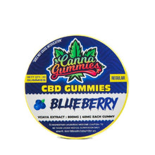 Load image into Gallery viewer, Relax and Unwind with Blueberry CBD Gummies
