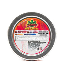 Load image into Gallery viewer, Stylish tin showcasing 800mg Vijaya Extract mixed fruit gummies.
