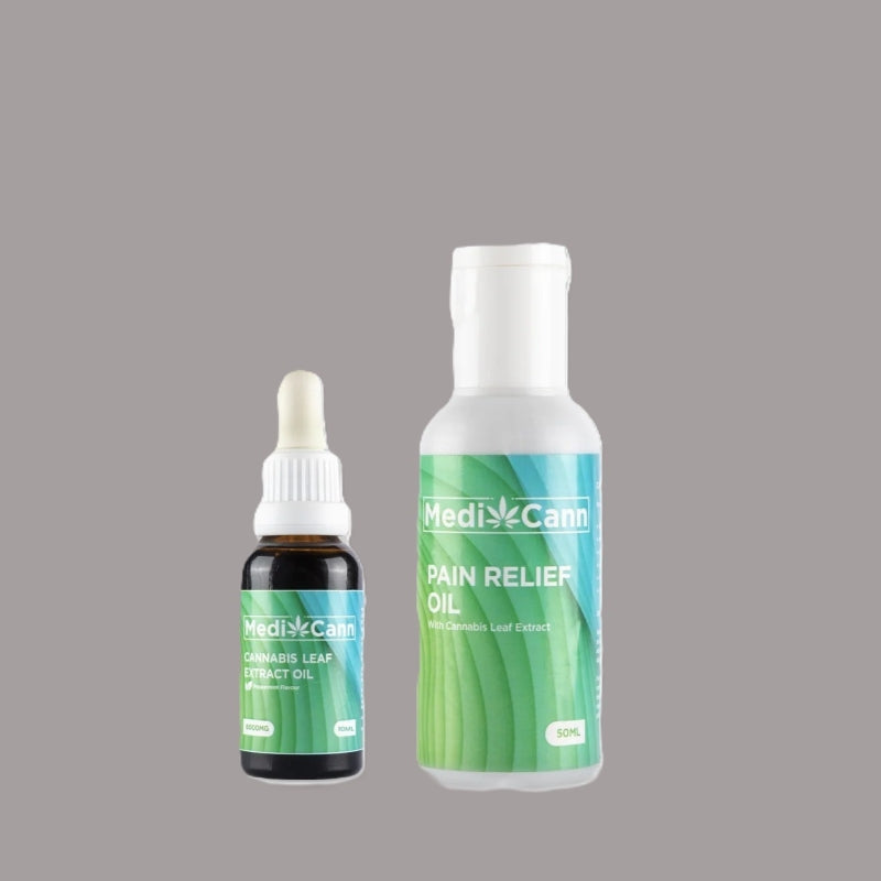 Vijaya Cannabis Oil Pain & Recovery Combo | Medi Cann – CBD Shop
