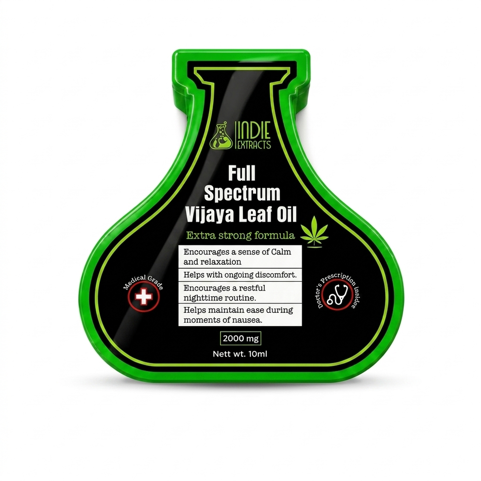 Indie Extracts: Full Spectrum Hemp Leaf Oil | 2000MG