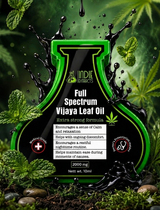 Indie Extracts: Full Spectrum Hemp Leaf Oil | 2000MG