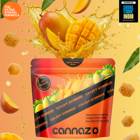 Cannazo: Uplift Gummies - Full spectrum + Terpenes – 500mg