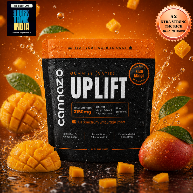Cannazo: Uplift Gummies - Full spectrum + Terpenes – 3150mg