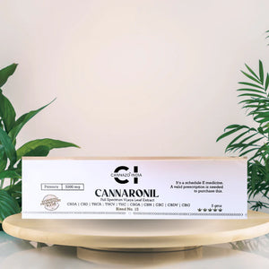 cannazo cannaronil cbd thc balanced vijaya extract aka medical cannabis extract in a box, listed for sale at cbd shop of india