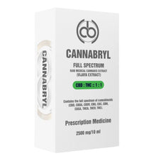 Load image into Gallery viewer, cannabryl-1:1-medical-cannabis-vijaya-extract-2500mg-at-cbd-shop-of-india
